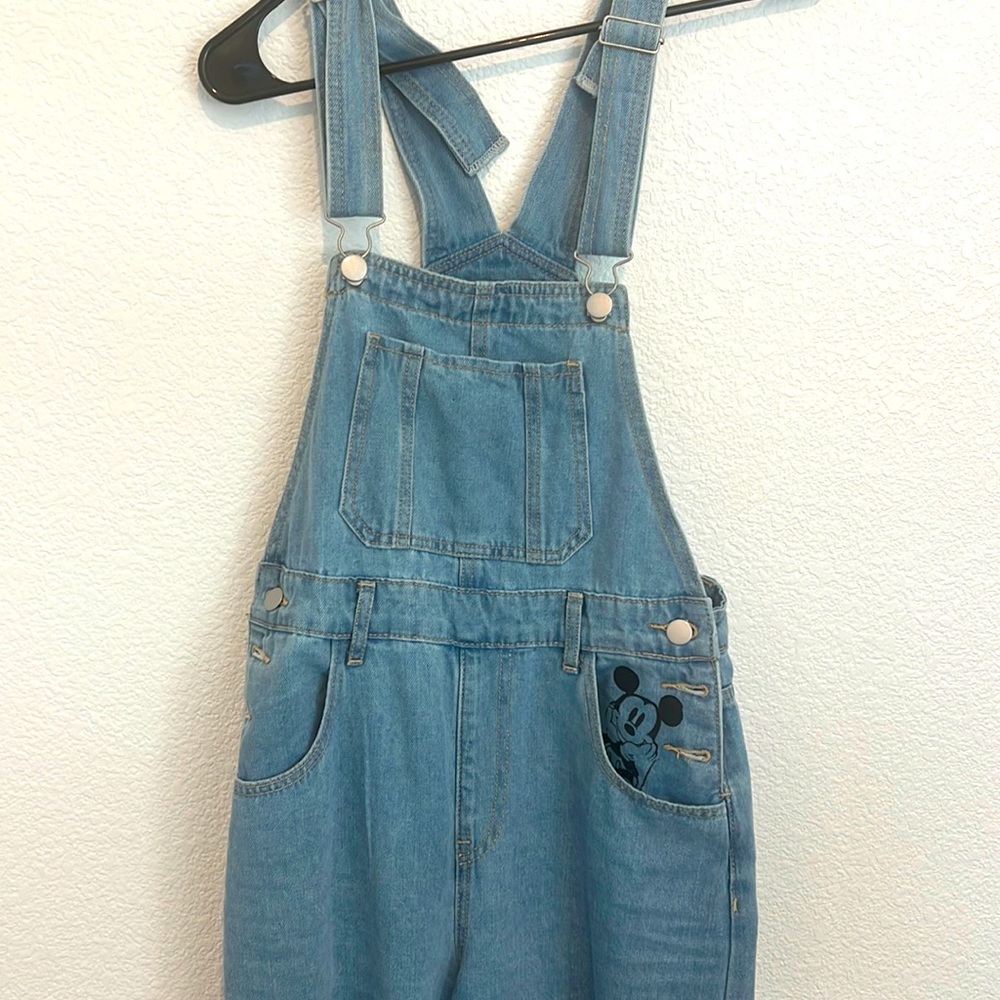 Jean Mickey Disney Overalls